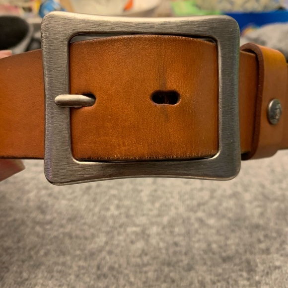 Men’s Leather Belt - Picture 2 of 4